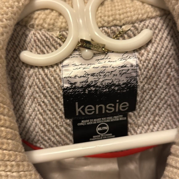 Brand New Beige Kensie Women’s Jacket - Size XL - Picture 3 of 3